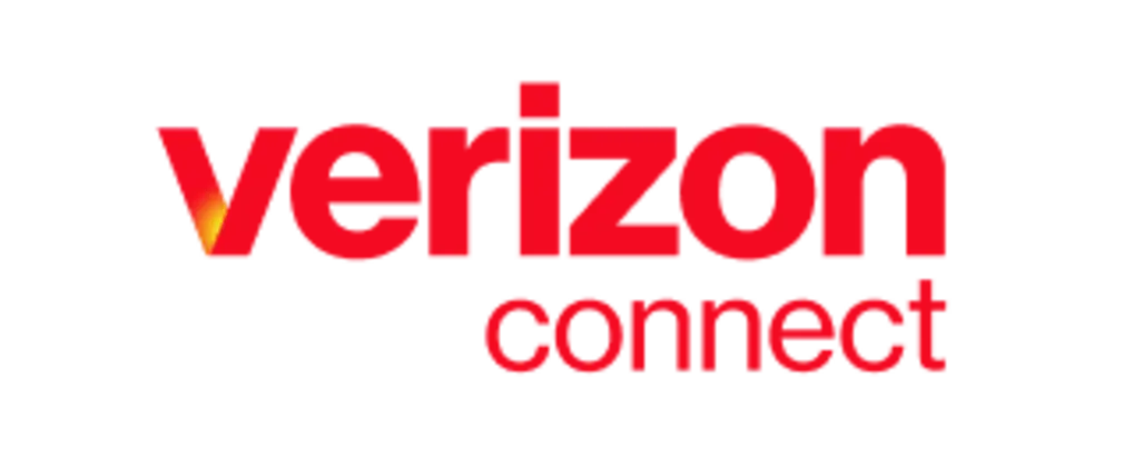 Verizon Connect logo in red text with yellow accent mark