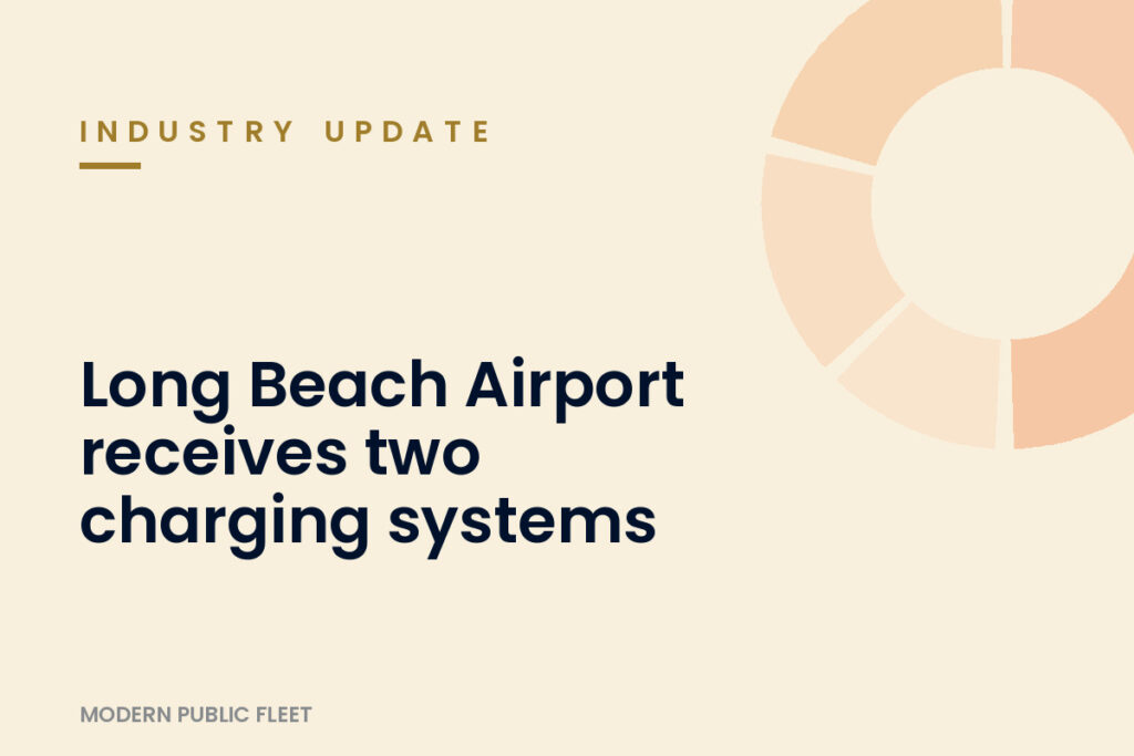 Modern Public Fleet industry update card for the story: Beam Global Deploys Six More Off-Grid EV Charging Systems for Long Beach