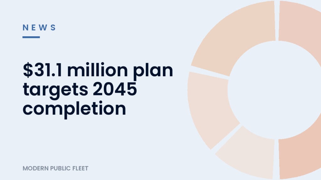 Modern Public Fleet news card for the story: California Town Approves Fleet Electrification Plan