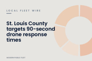 Modern Public Fleet local fleet wire card for the story: 90 Seconds: County Drone Program Provides Speedy 911 Call Response