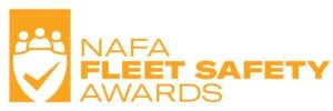 NAFA Fleet Safety Awards logo with shield and checkmark design