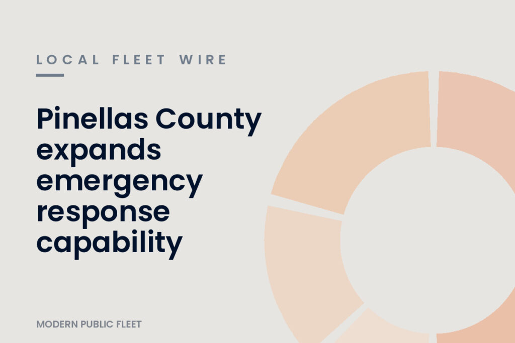 Modern Public Fleet local fleet wire card for the story: Pinellas County Adds ‘Super Cooler’ to Emergency Fleet