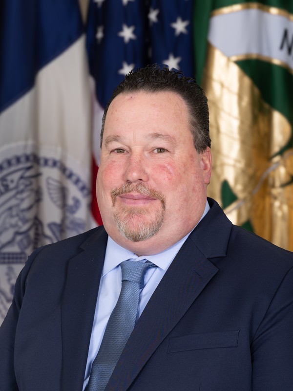 Portrait of William Klous of the New York City Department of Sanitation
